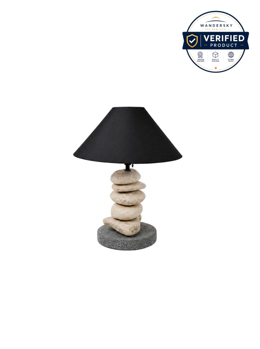 Stone Table Lamp