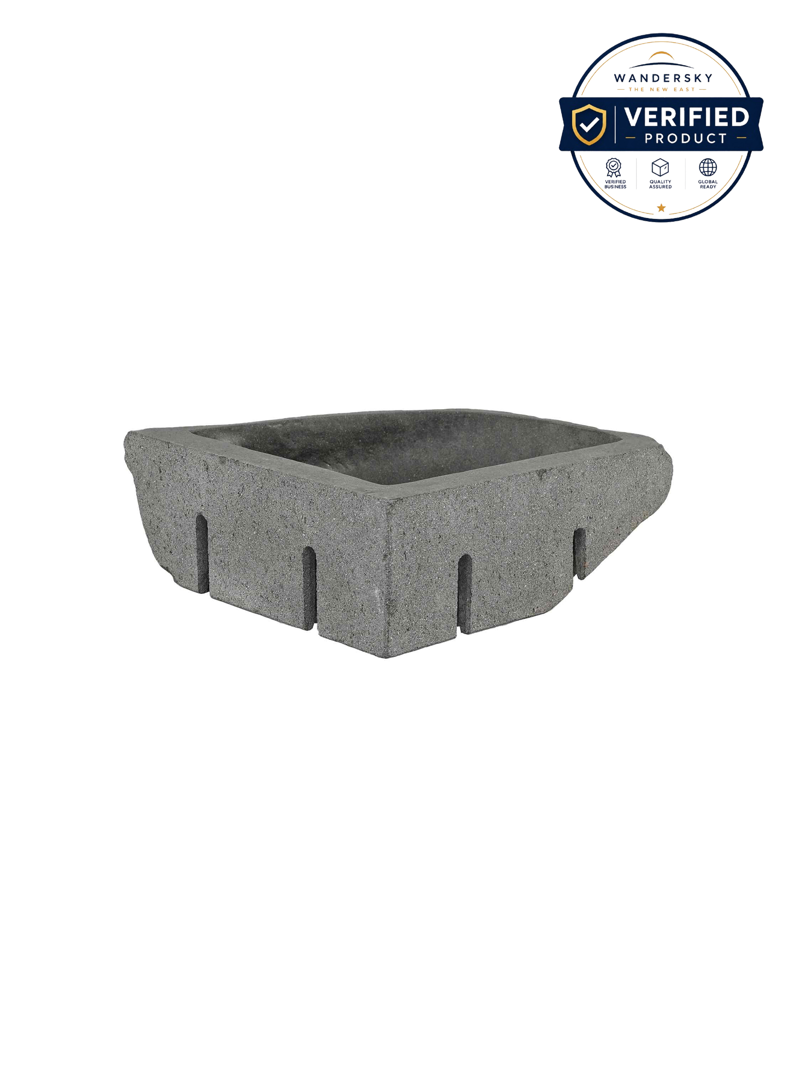 River stone Basin Grey