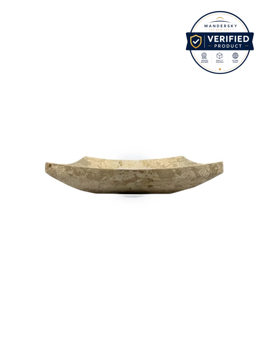 White "Zen-Style" Marble Wash Basin
