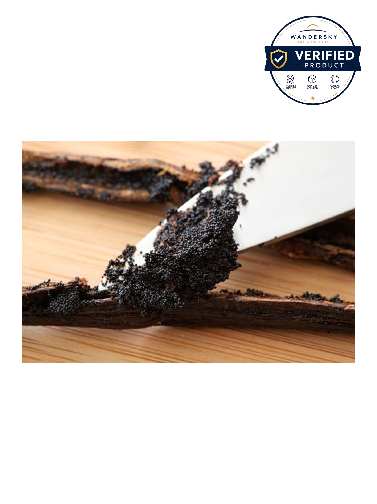 Indonesian Premium Vanilla Caviar