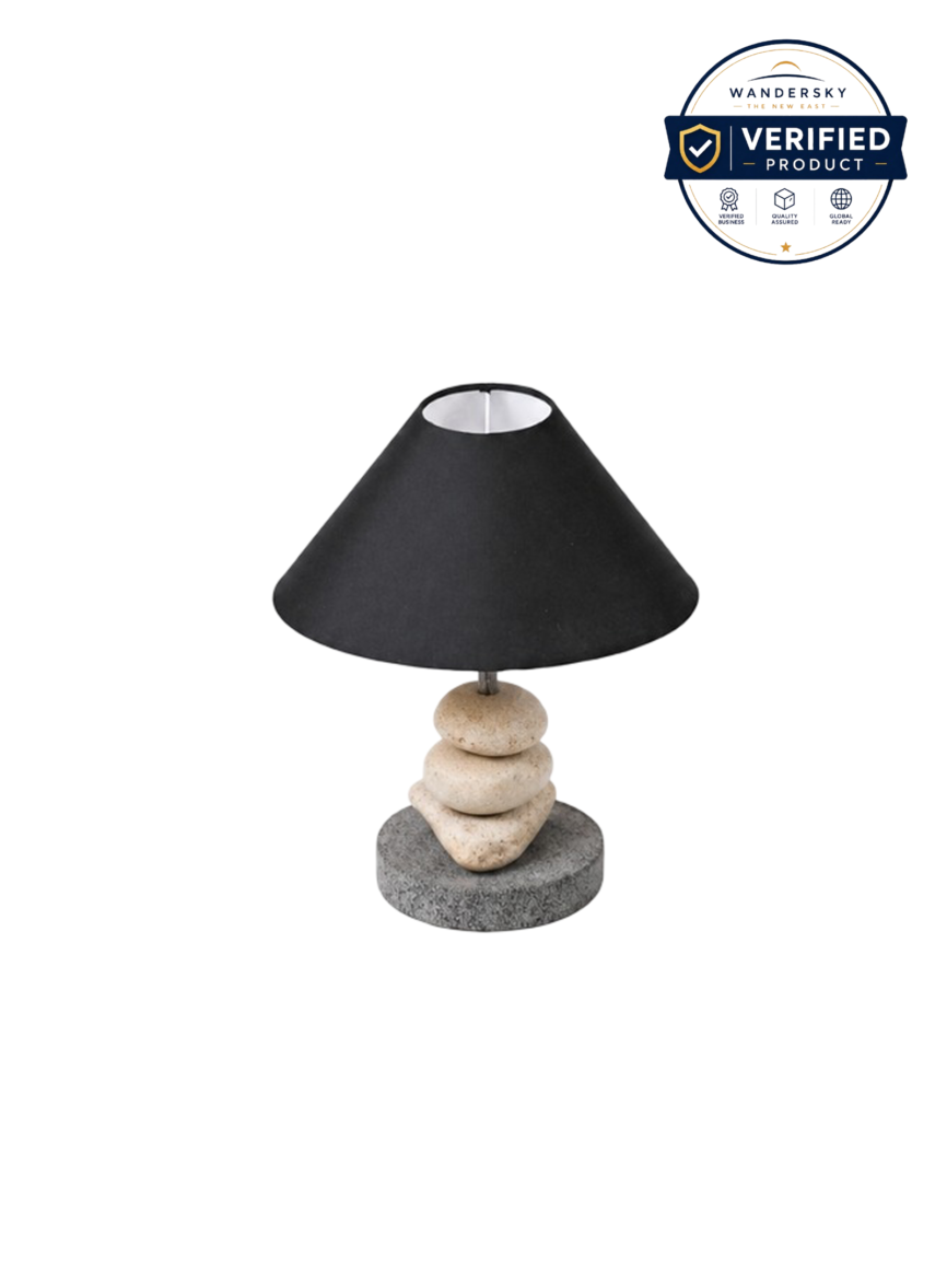 Stone Table Lamp