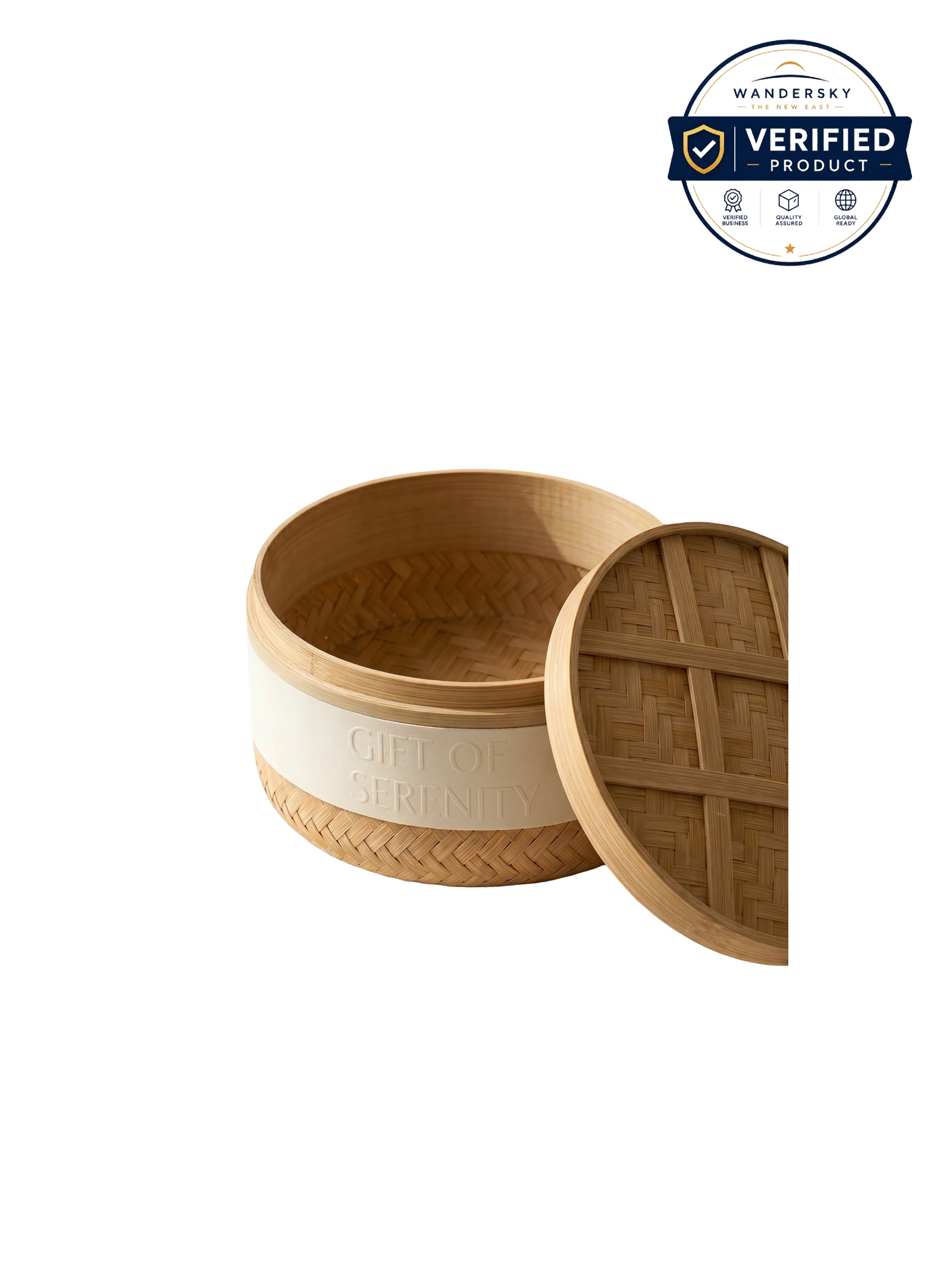 Bamboo “Serenity” Hamper Box