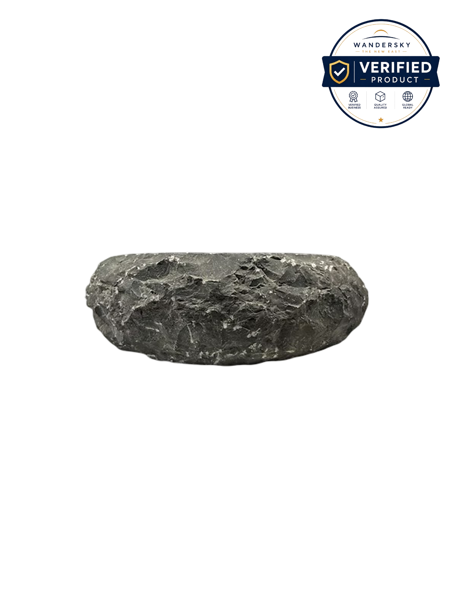 Marble Erosion Donut Sink