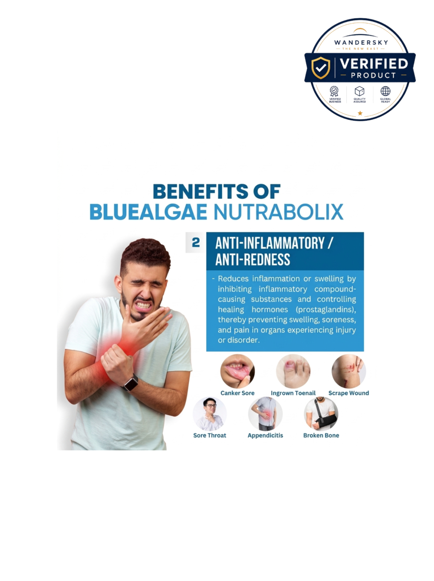 Natural Nutritional Supplement-Bluealgae Nutrabolix