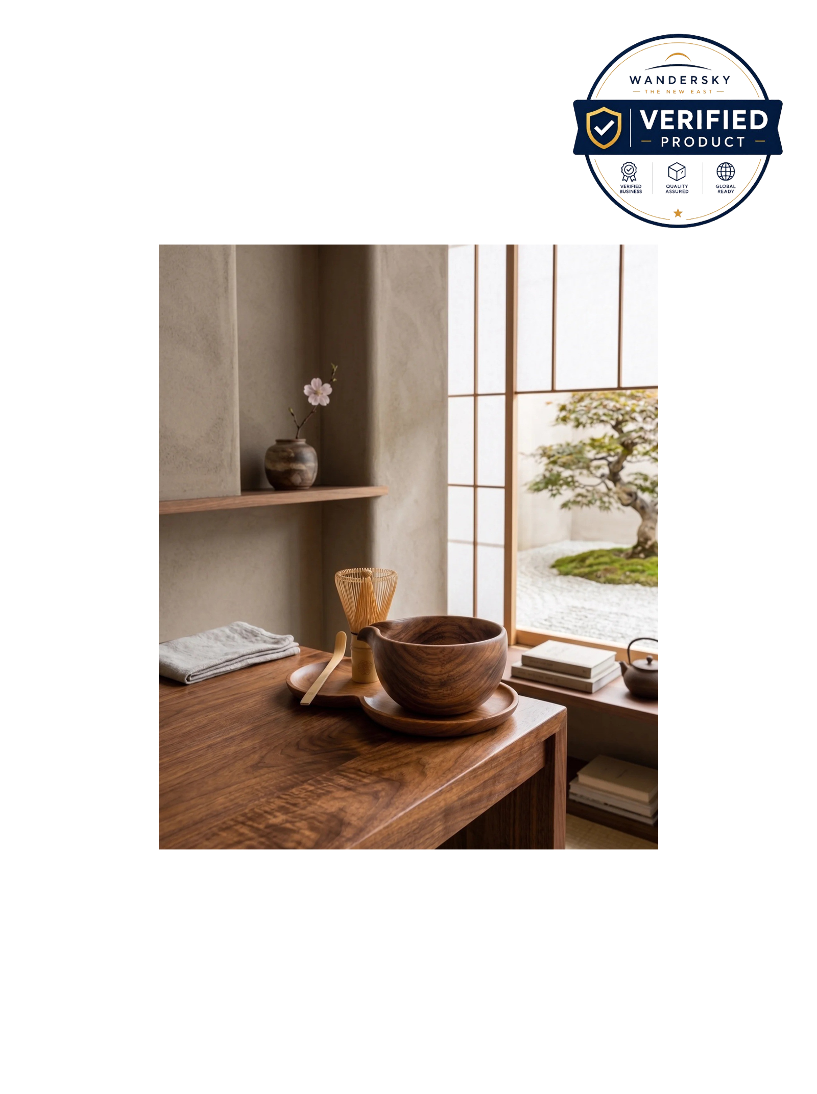 Artisan Teak Wood Spouted Bowl