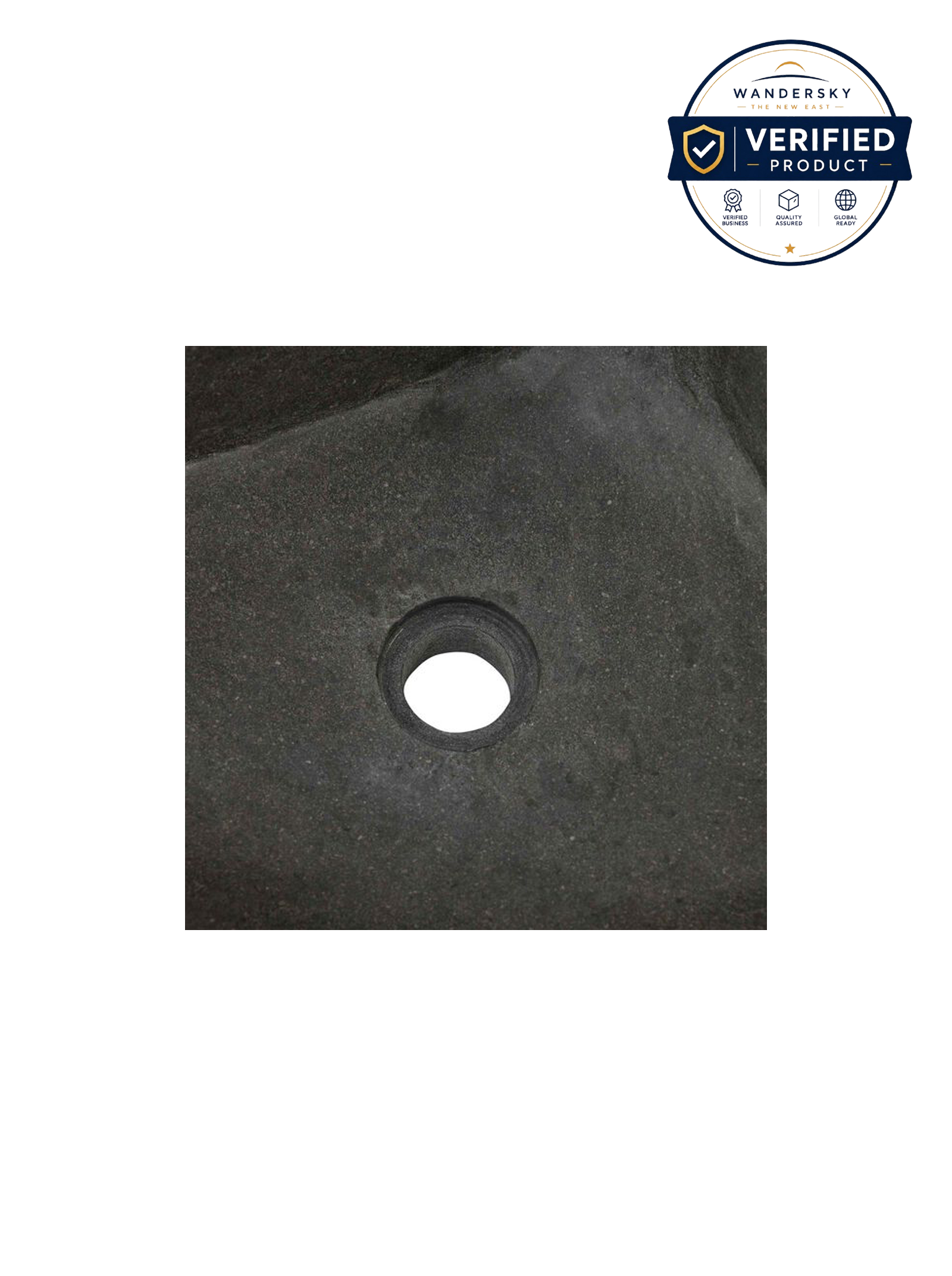 River stone Basin Grey