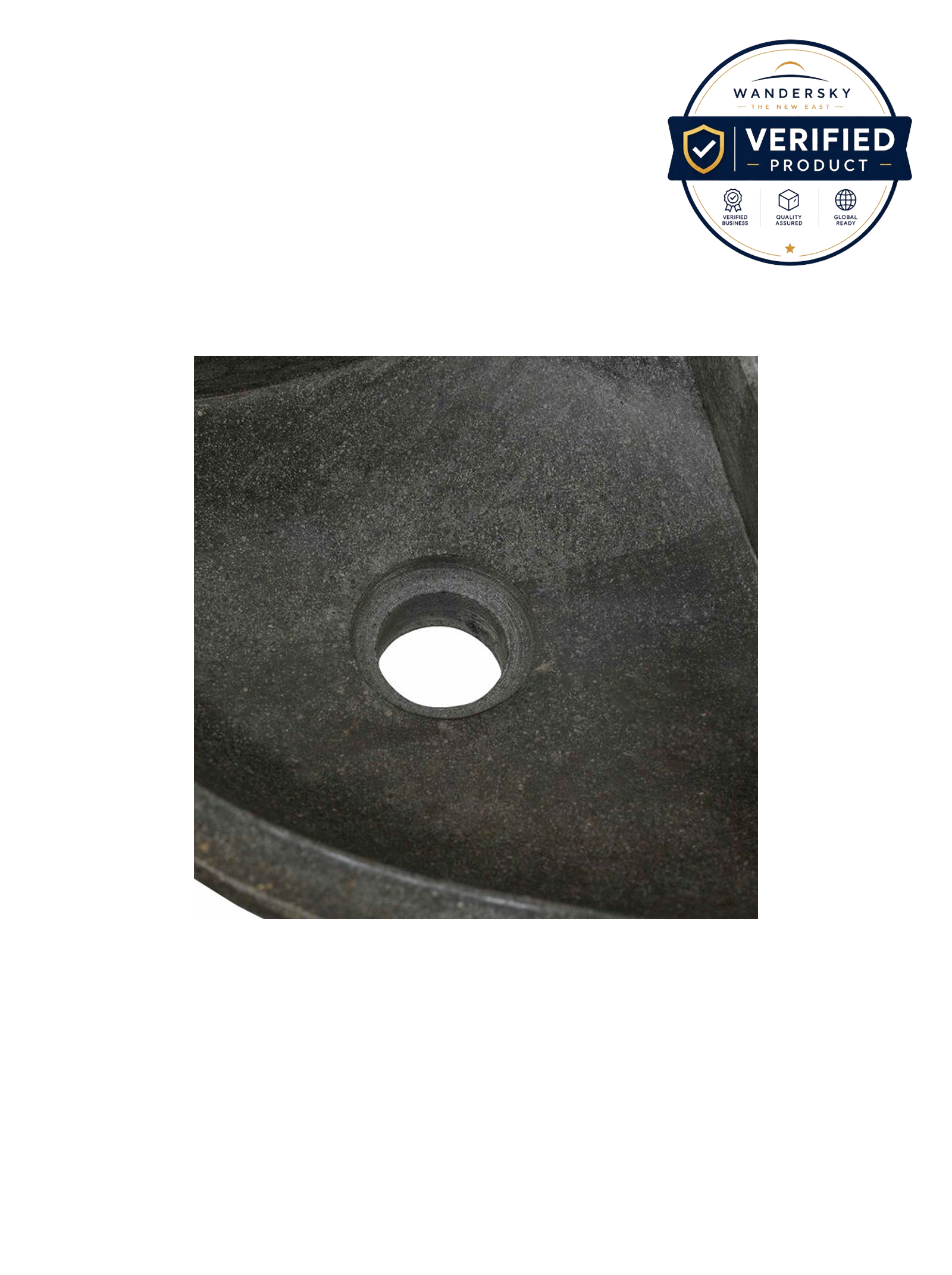 River stone Basin Grey II
