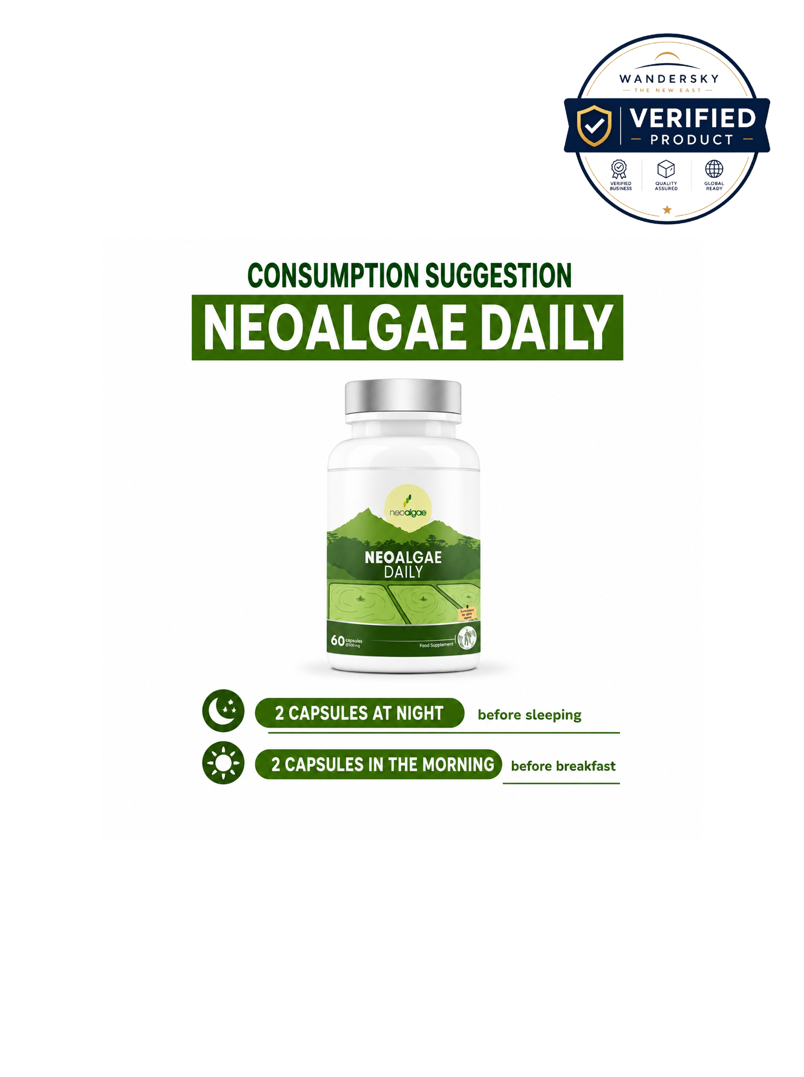 Complex Nutritional Supplement-Neoalgae Daily