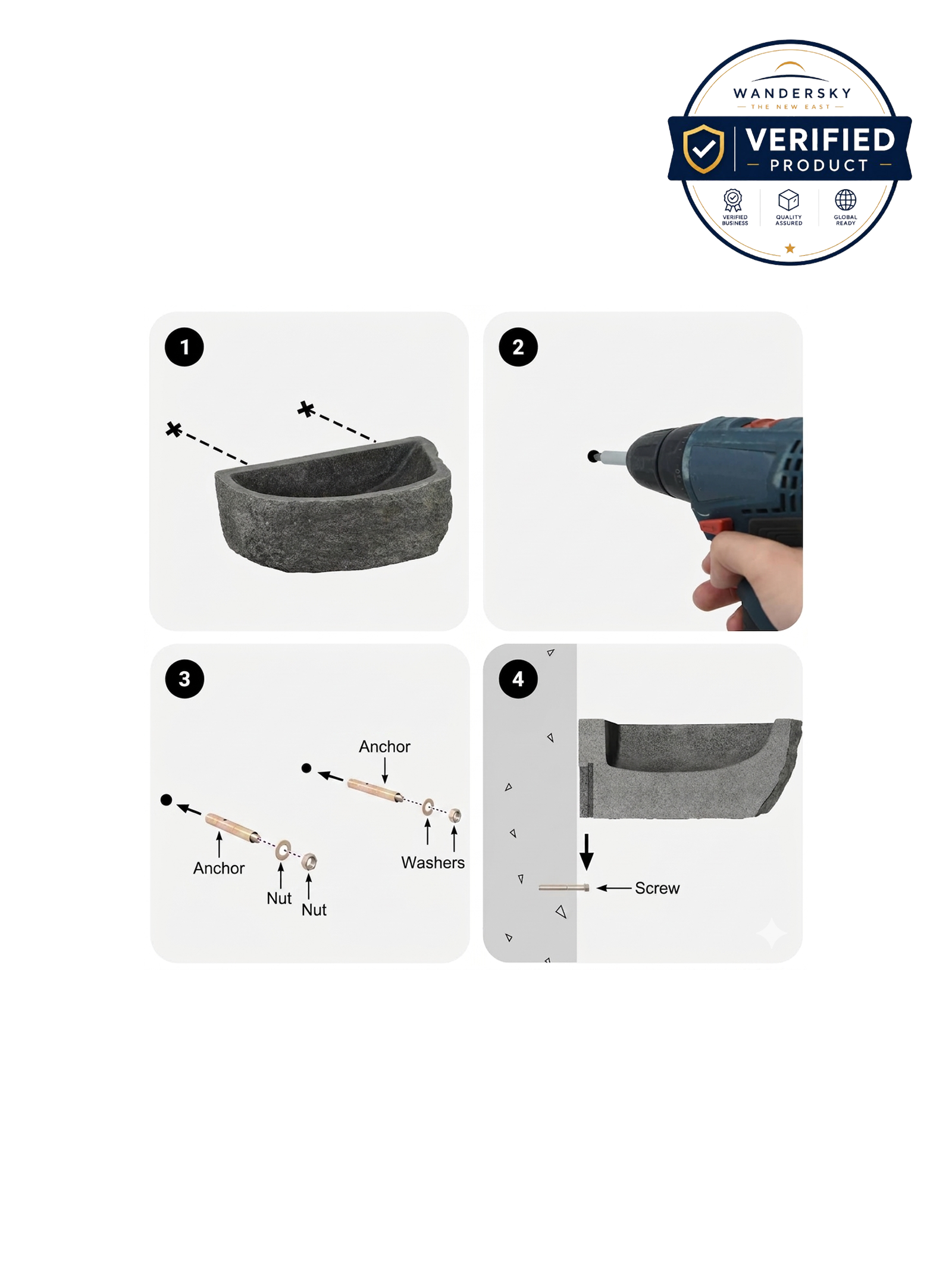 Riverstone Basin Grey III